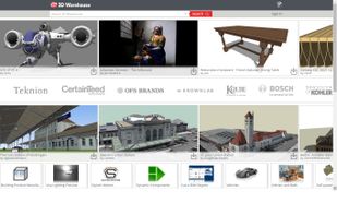 SketchUp 3D Warehouse screenshot 1