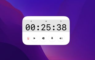 SkeuStopwatch screenshot 1