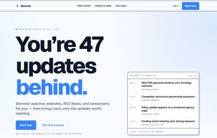 Skimmio homepage