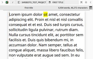 Skribisto screenshot 2