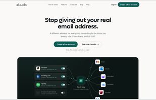 Website homepage.