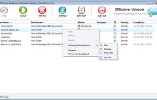 SDExplorer screenshot 1