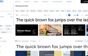 MyFonts.com screenshot 1