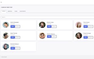Company Directory Page