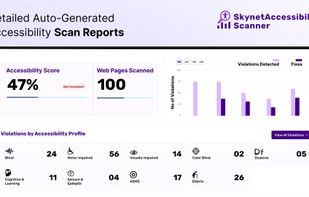 SkynetAccessibility Scanner screenshot 1