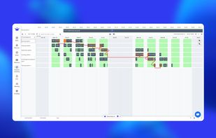 Real-time GANTT timeline