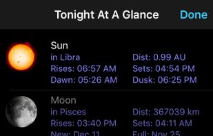 SkySafari screenshot 1