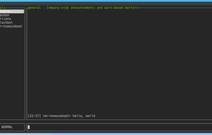 Slack-Term screenshot 1