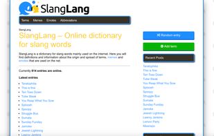 SlangLang screenshot 1