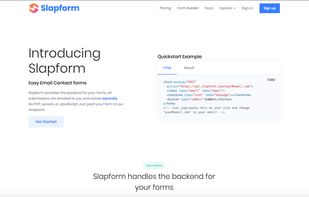 Slapform screenshot 1