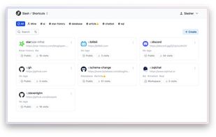 Slash Link Shortener screenshot 1