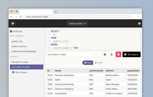 Slashbase screenshot 1