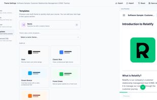Slate Builder: Custom Themes