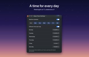 Sleep Timer: Menu Bar & Widget screenshot 1