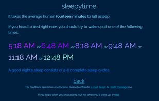 SleepyTi.me screenshot 1