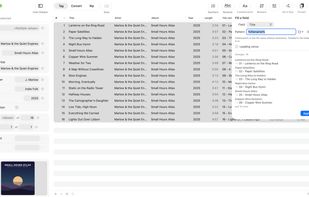 Fill a field: the title from the file name, with a preview of every change
