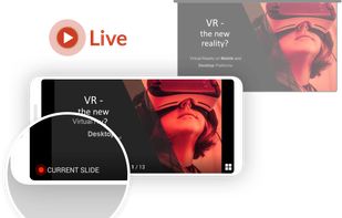 Live slide sharing