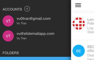 SlideMail screenshot 2