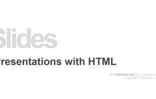 Slides Presentation Framework screenshot 1