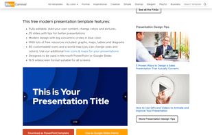 SlidesCarnival screenshot 1