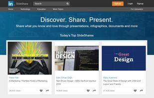 SlideShare screenshot 1