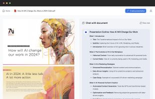 Generate Presentation from PDF or Word