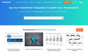 SlideUpLift Homepage
