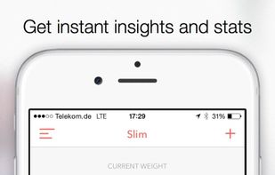 Slim - weight and BMI tracker screenshot 1