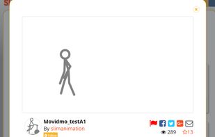 You can view animations created by other users