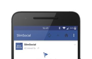SlimSocial for Facebook screenshot 1