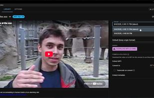 Video versioning