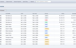 SlowBooks Pro screenshot 2