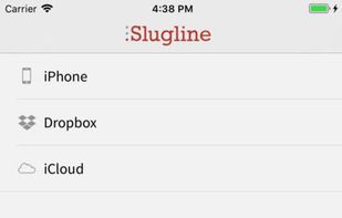 Slugline screenshot 2