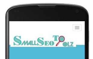 Small SEO Tools Responsive Snapshot For Android.