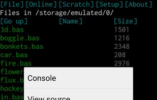 SmallBASIC screenshot 3