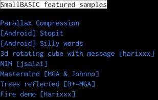 SmallBASIC screenshot 3