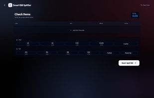 Smart Bill Splitter screenshot 1