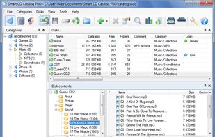 Smart CD Catalog screenshot 1