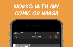 WORKS WITH ANY COMIC OR MANGA