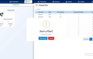 Create, plan, and manage work orders, with the flexibility to adjust plans as needed.