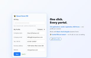 Smart Form Fill screenshot 3