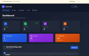 dashboard page