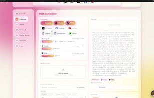 Smart Post Studio screenshot 1