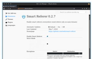 Smart Referer screenshot 1