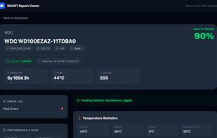 SMART Report Viewer screenshot 2