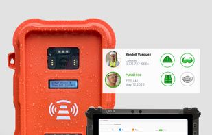 Rugged biometric timeclock
