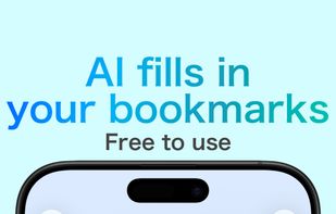 AI fills in your bookmarks