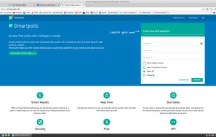 Create a poll for free.