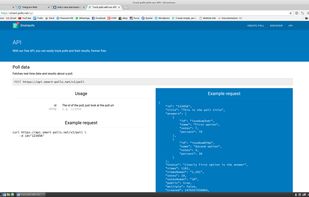 Use the API to embed polls into your website.