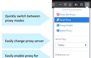 Easy config from menu